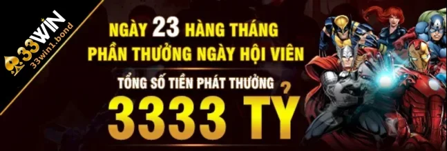 KHUYẾN MÃI 33WIN1